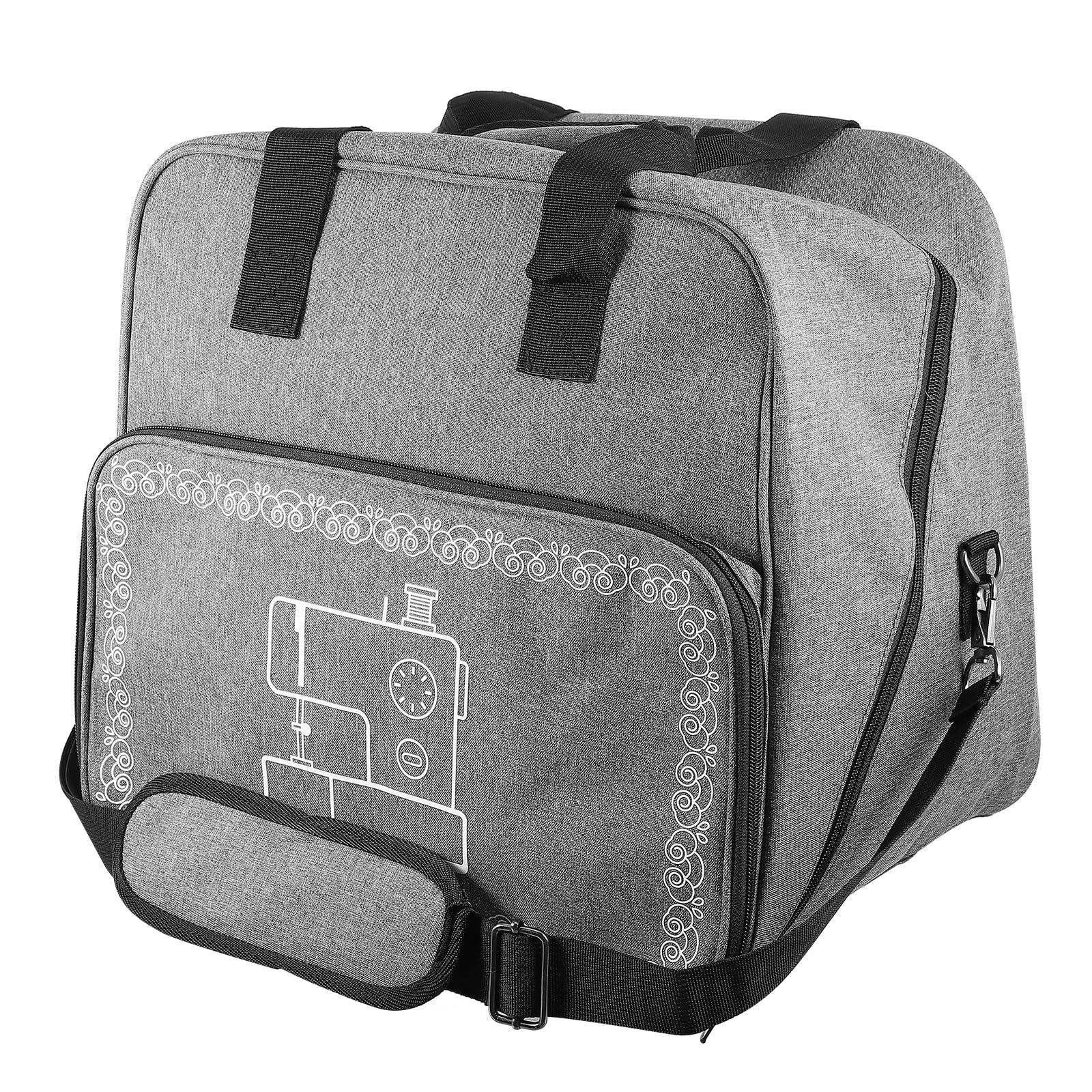 Borsa Porta Macchina da Cucire Oxford 600d Ampio Apertura e Grande Capacità per Proteggere la Macchina da Cucire Durante Viaggi All'aperto
