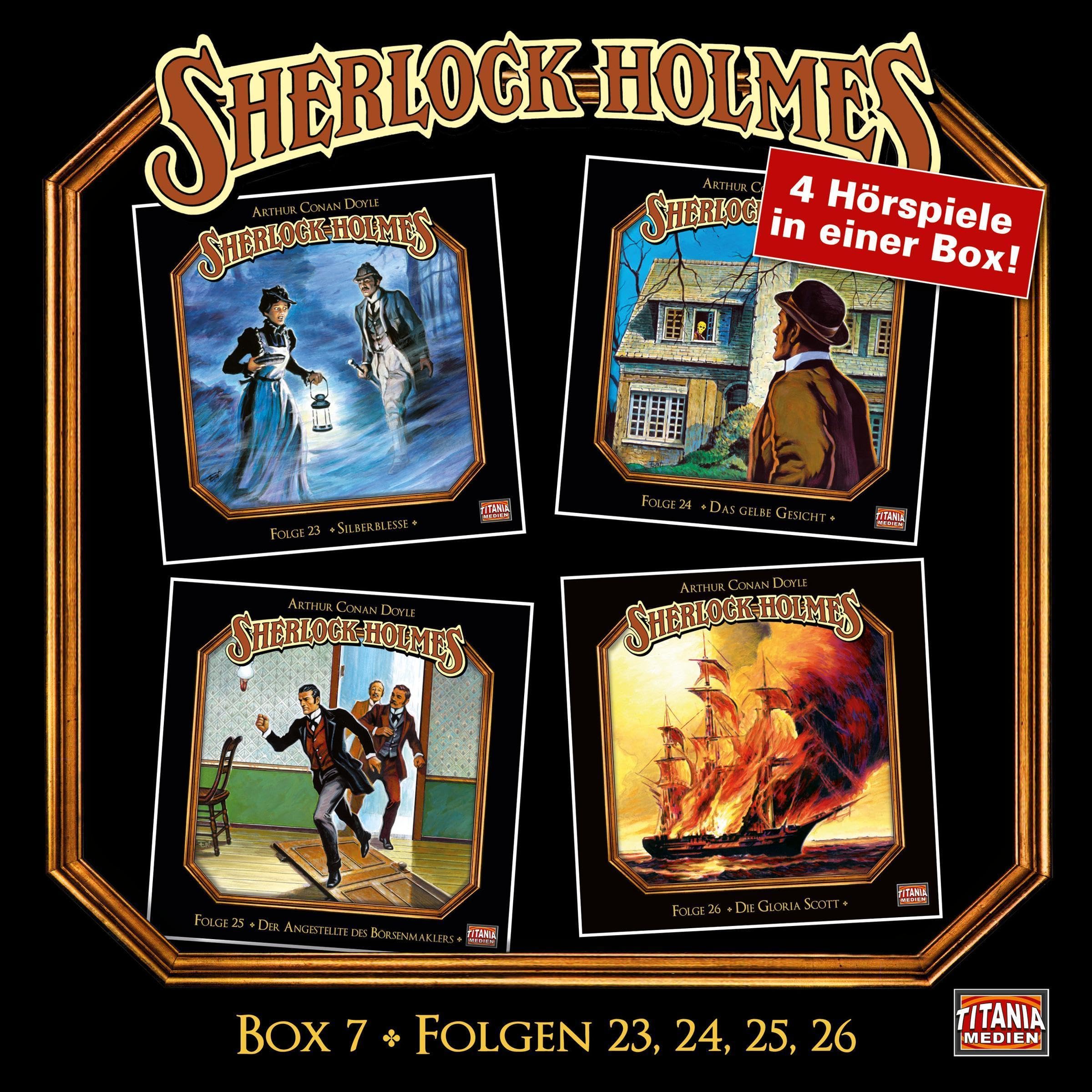 Sherlock Holmes - Die geheimen Fälle des Meisterdetektivs Folgen 23, 24, 25, 26