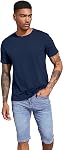 Boyzn 3 pour homme, 4 ou 5 T-Shirts en coton, manches courtes Col rond de sport Tees, Gym de coton s'entraîner chemises pour hommes