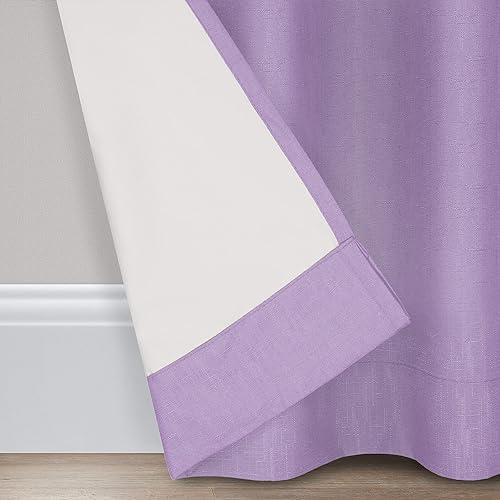 Miniatura 5 de Eclipse Kendall - Cortinas térmicas blackout modernas con pasabarras para cortinero, para ventana de dormitorio o sala (1 panel), 42 x 63 pulgadas,
