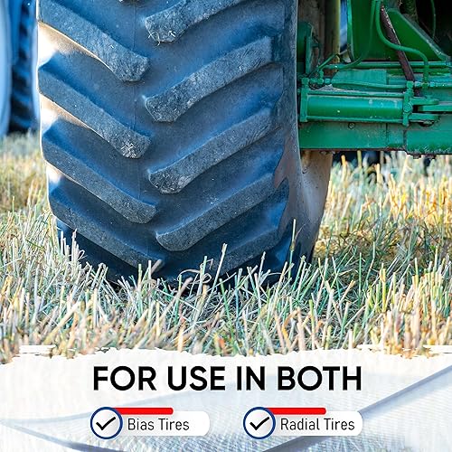 Miniatura 5 de Tractor de goma Trans Americano/Tubo interno de implementación con vástago de válvula TR-218A (13.6R-24/14.9R-24)