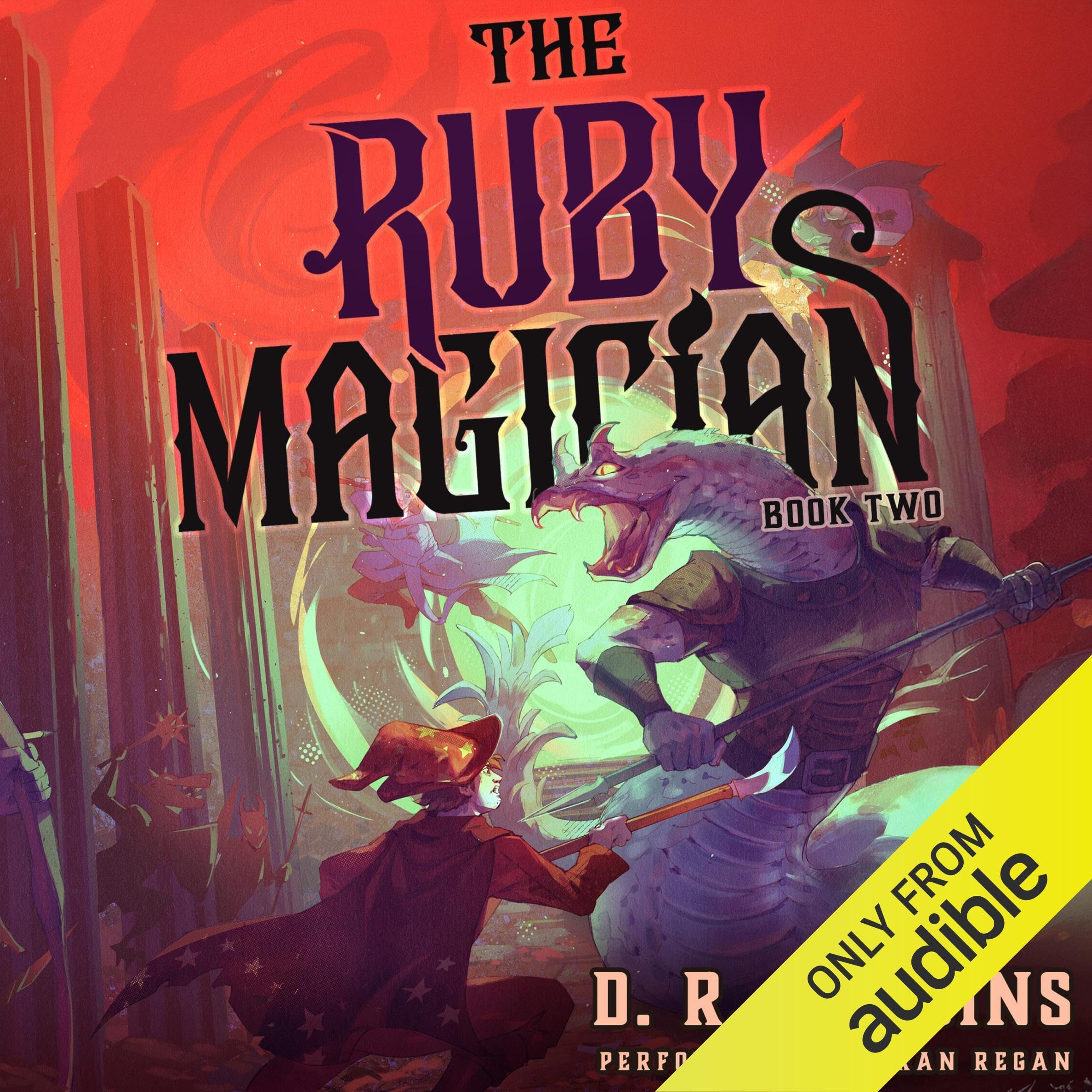 Cover art for The Ruby Magician 2: A Tower-Climbing LitRPG Adventure