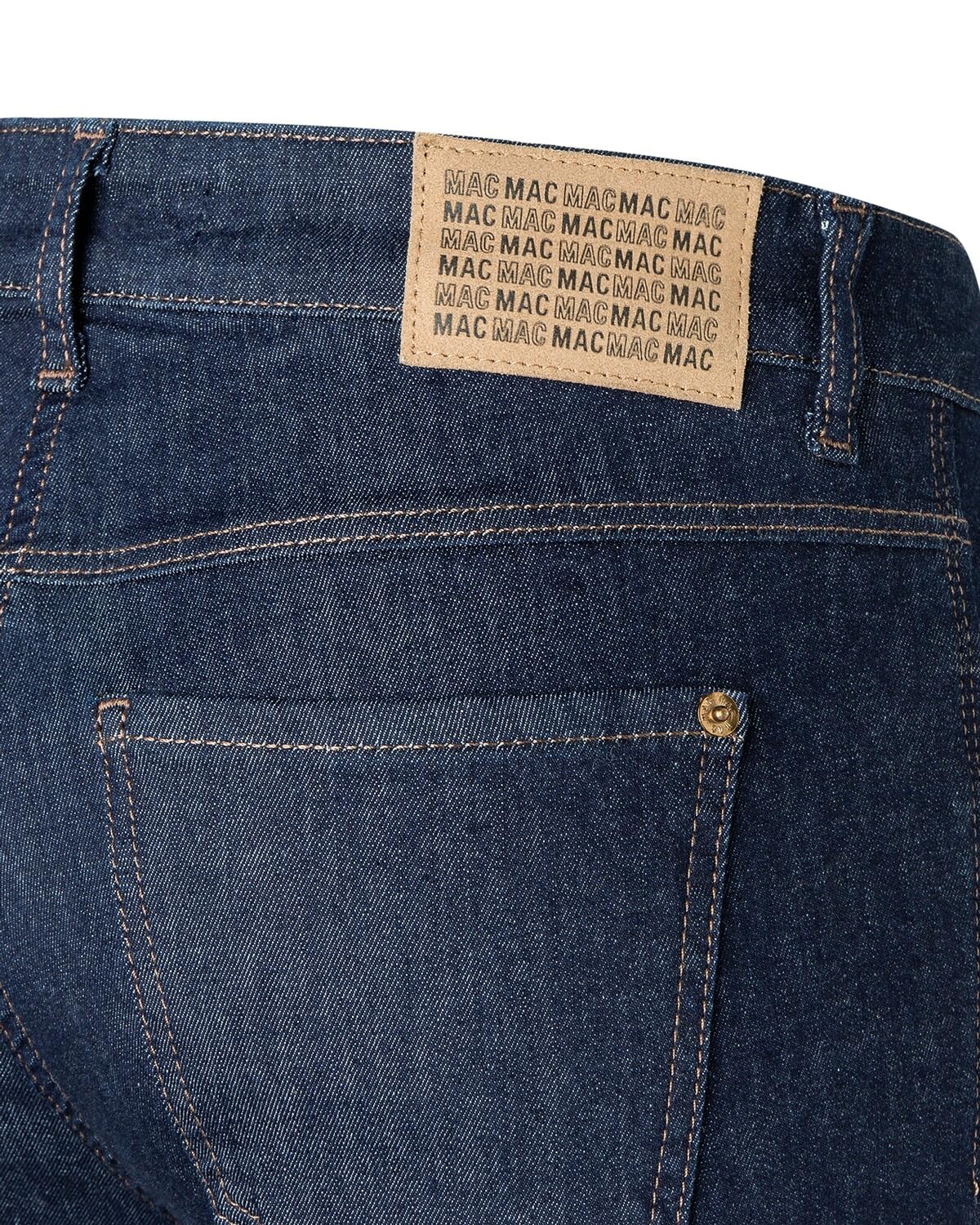 Mac - Damen 5-Pocket Jeans, Wide Authentic (5228-90-0387L)