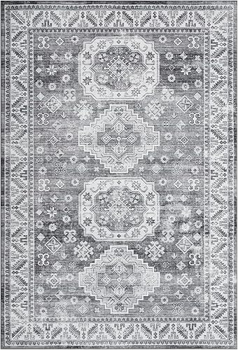 Miniatura 2 de Alfombra de entrada, alfombra de 2 x 3 pies, alfombra de área pequeña, alfombra de interior, antideslizante, alfombra de cocina para dormitorio,