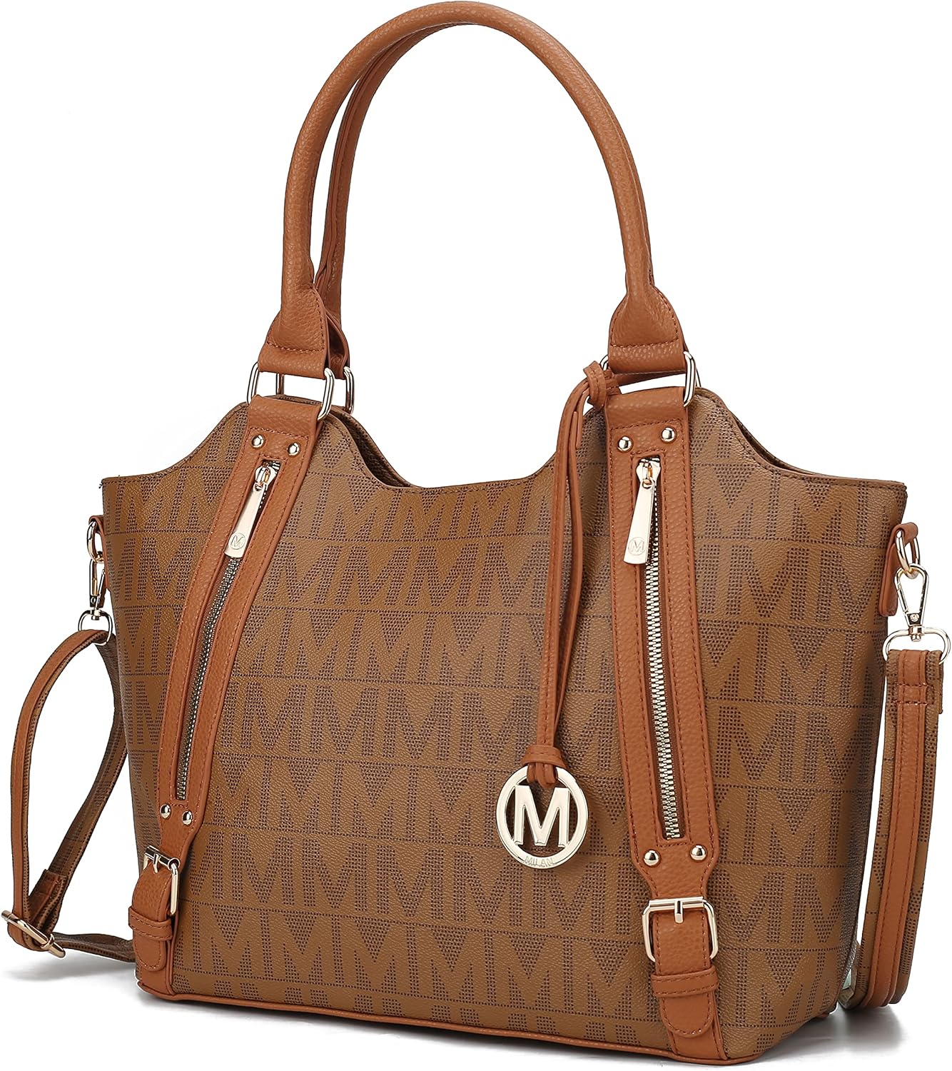 MKF Collection Tote Bag for Women Vegan Leather Shoulder Bag  Top-Handle Purse, Ladies Handbag by Mia K