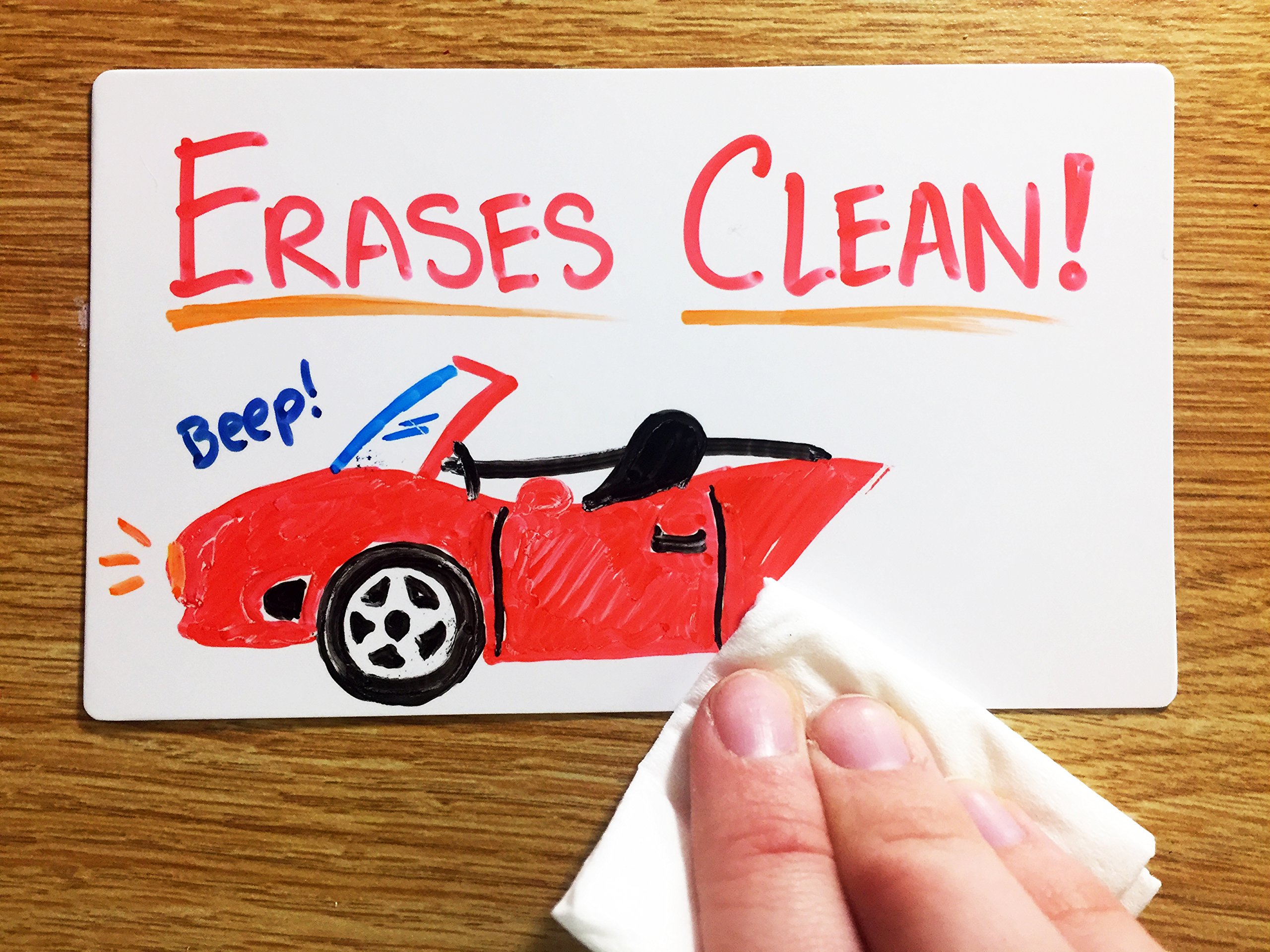 Buy Dry Erase Index Cards 48pcs Laminated Cards Blank Reusable Dry