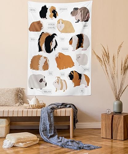 Miniatura 47 de Lunarable Tapiz de rapero, astronauta con un boombox retro para escuchar música en el espacio, impresión de audio de tira cómica, decoración de tela