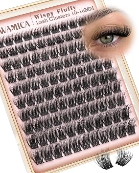 Fluffy Lash Clusters Wispy Volume Eyelash Clusters CD Curl Cluster Lashes