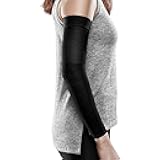 Ease Opaque Lymphedema Moderate Arm Sleeve - Medium Regular - Black - 20-30 mmHg