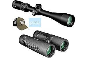 Optics Copperhead 4-12x44 6.5 Creedmoor Scope & 10x42 HD Binocular Bundle