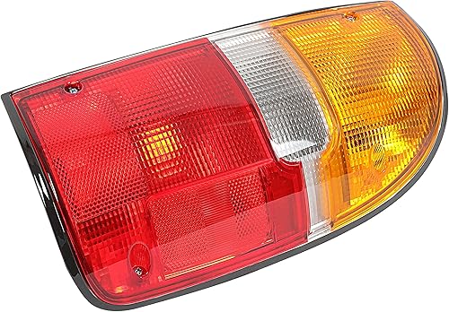 Miniatura 5 de ECOTRIC Lámpara de luz trasera con bombilla(s) compatible con Toyota Tacoma Truck 1995-2000 Reemplazo para TO2801116 8155004030 Luz de freno de