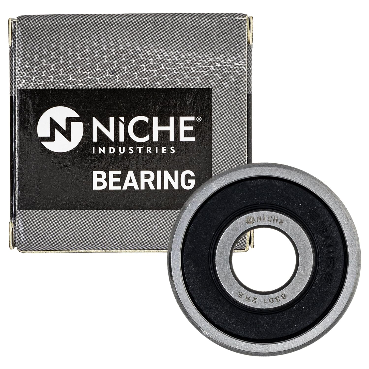 NICHE Wheel Bearing Seal Kit for Yamaha TTR125 Drum Brake 6301-2RS