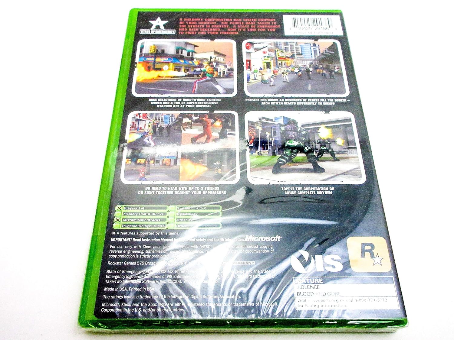 State of Emergency - Xbox (Renewed)