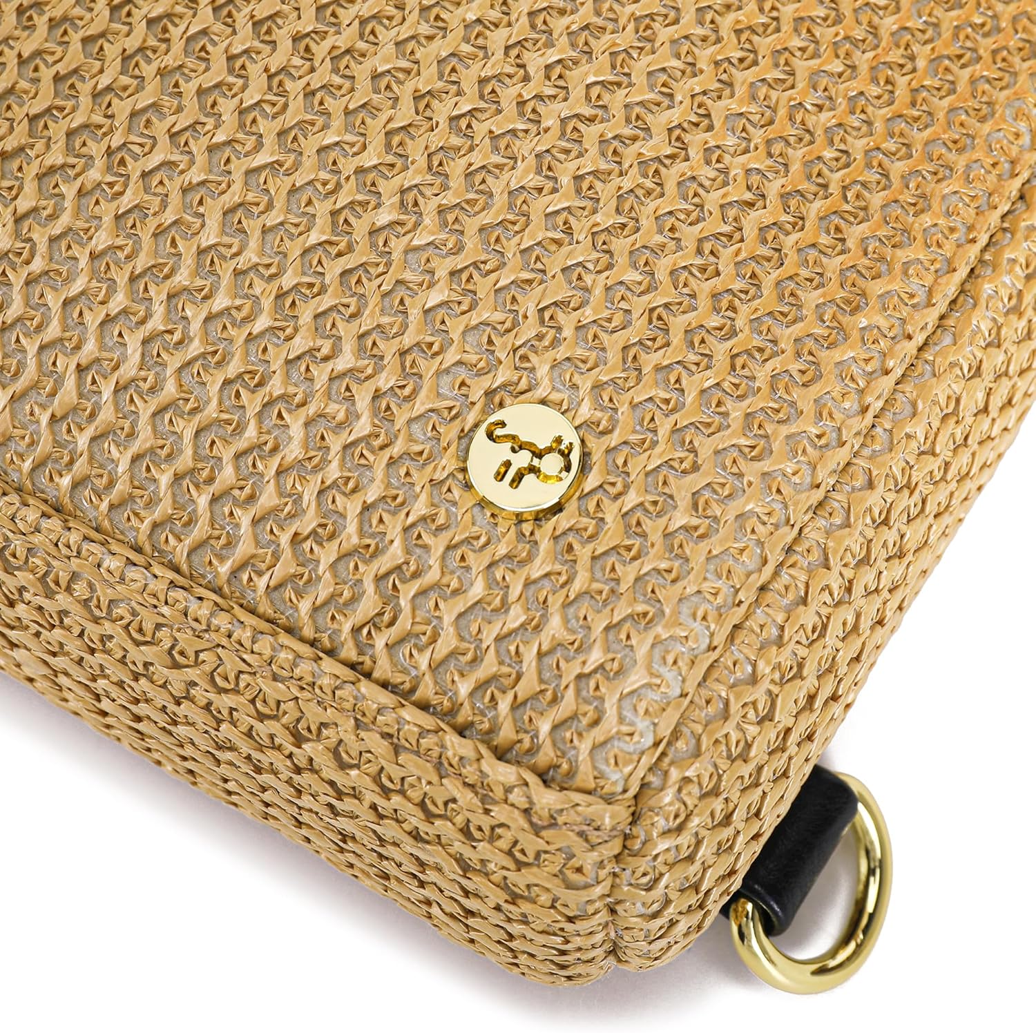 Straw Crossbody Bag for Women Travel Woven Raffia Sling Purse Beach Gifts Hawaii Vacation Christmas Summer Cross Body Purse - Image 7