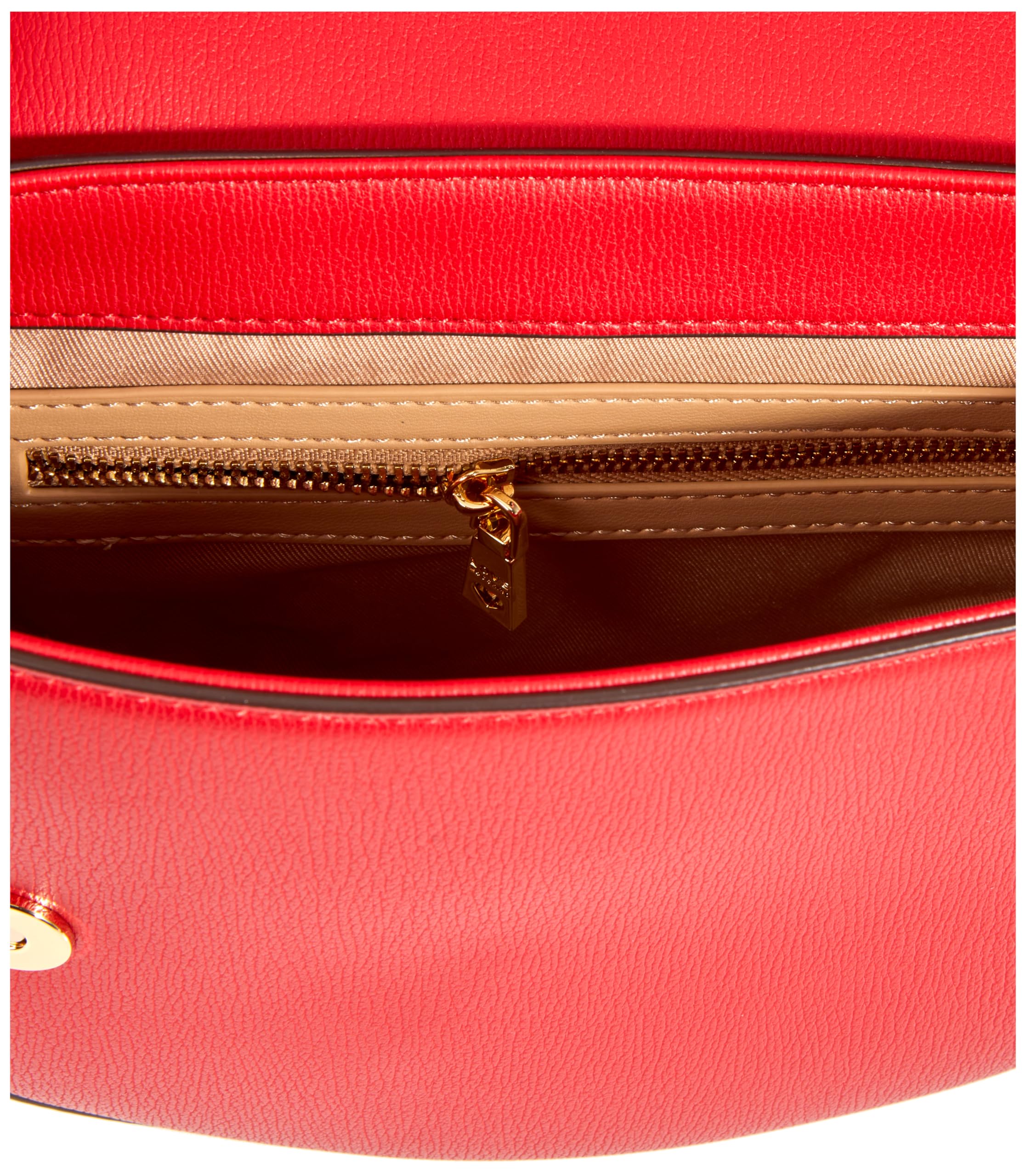 Love Moschino BORSA A SPALLA Donna, Rosso, 22X18X7