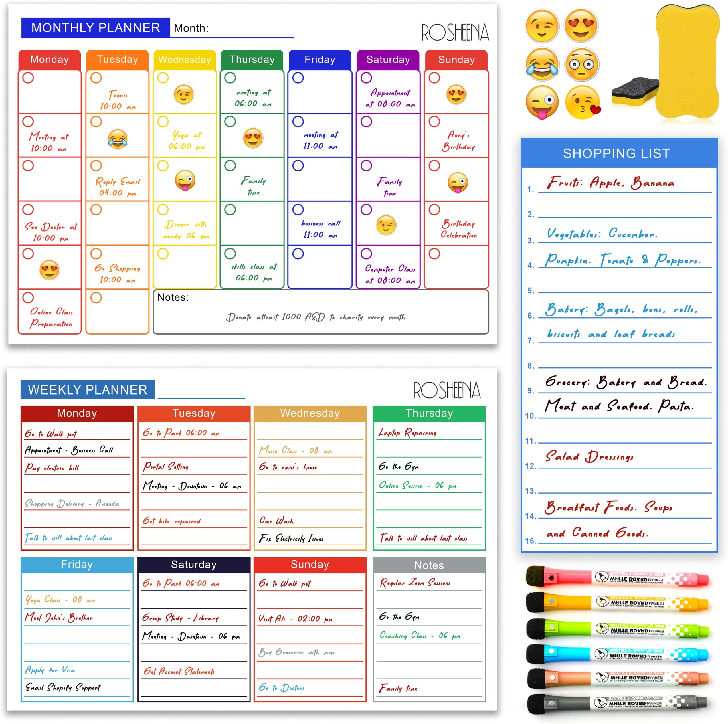 ROSHEENA MAGNETIC WHITE BOARD