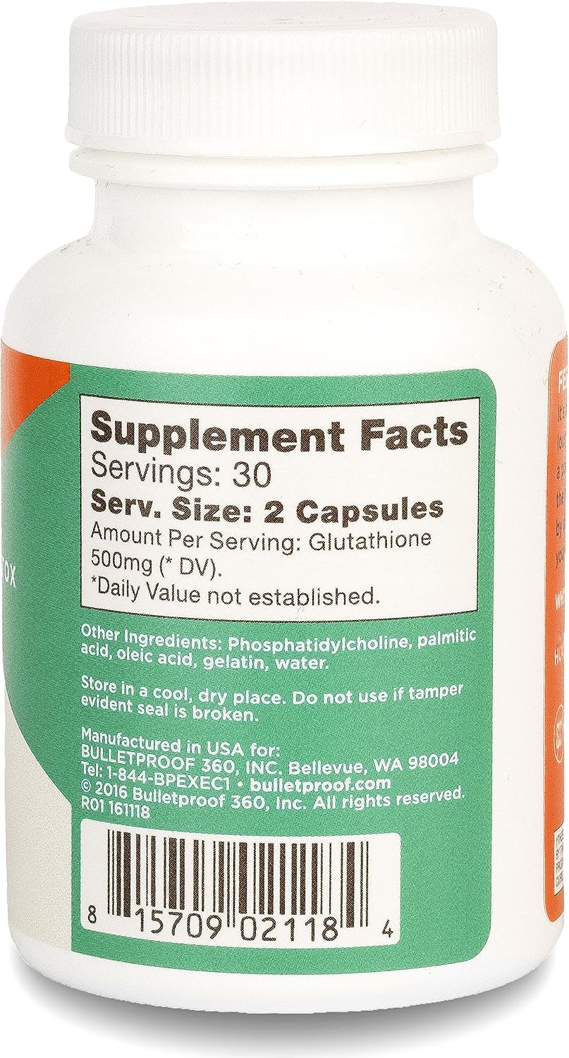 bulletproof.com glutathione BulletProof - Brandclub Double Wood Glutatión Liposomal