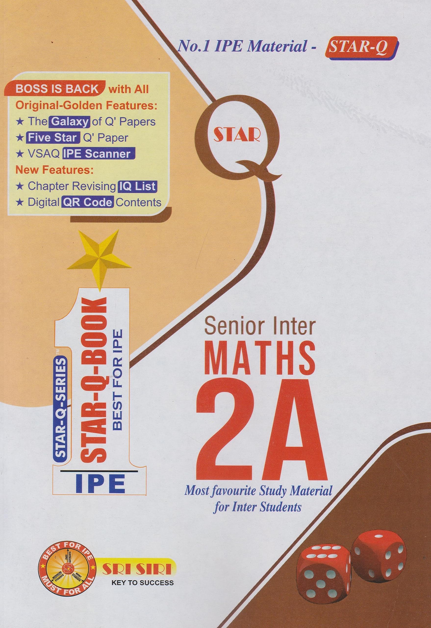 Star Q Book Senior Inter Maths 2A 2023-24 Edition
