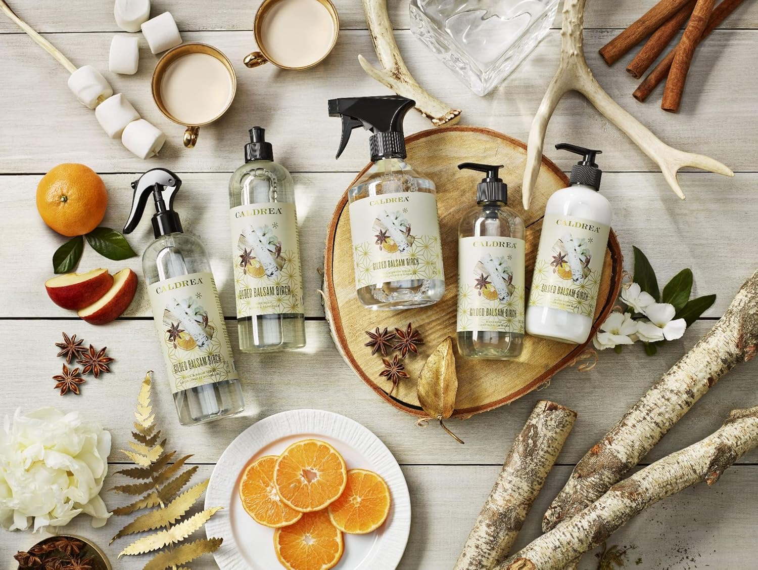 Caldrea Multi-surface CounterTop Spray Cleaner, Made With Vegetable Protein Extract, Gilded Balsam Birch Scent, 16 Oz - Image 7