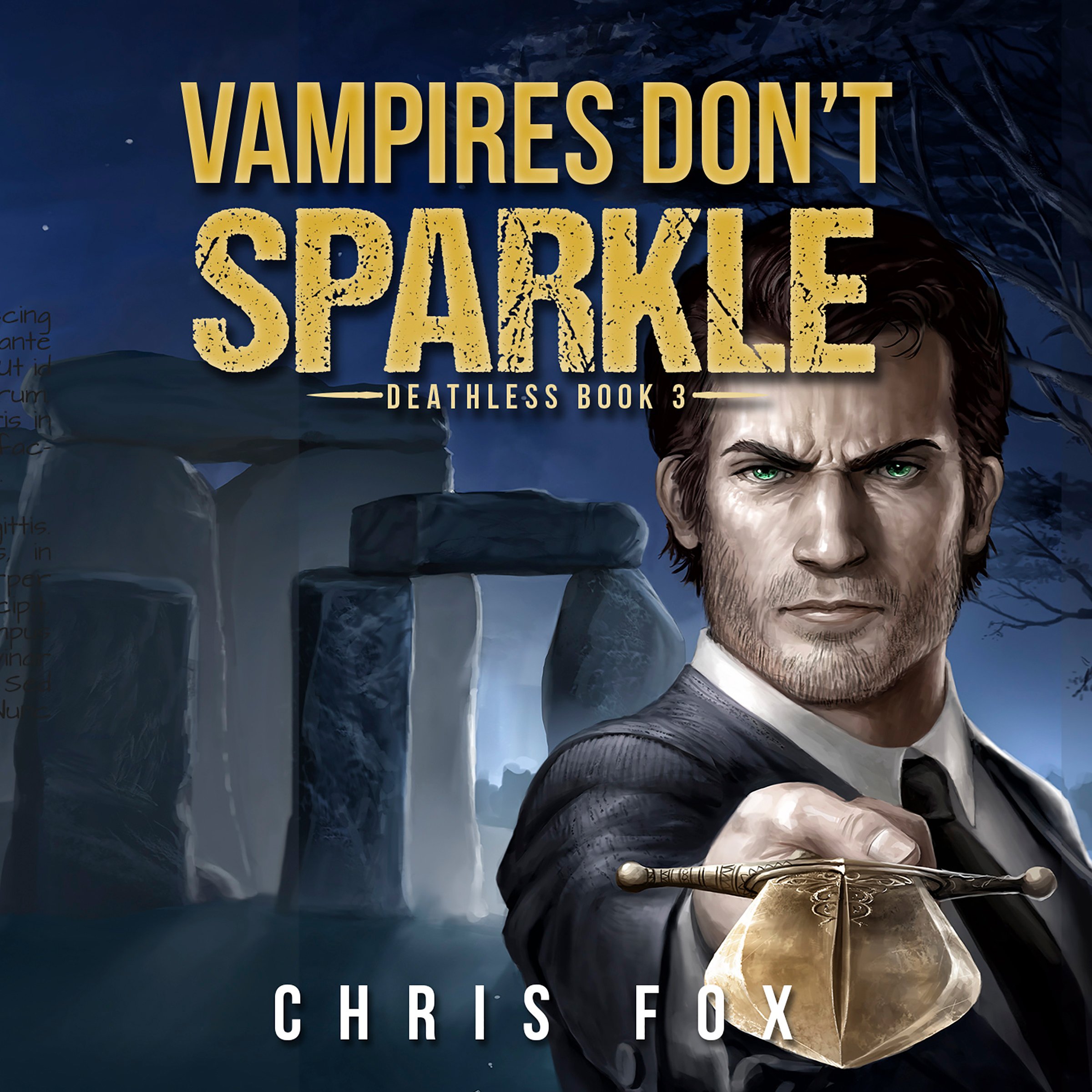 Cover art for Vampires Don't Sparkle