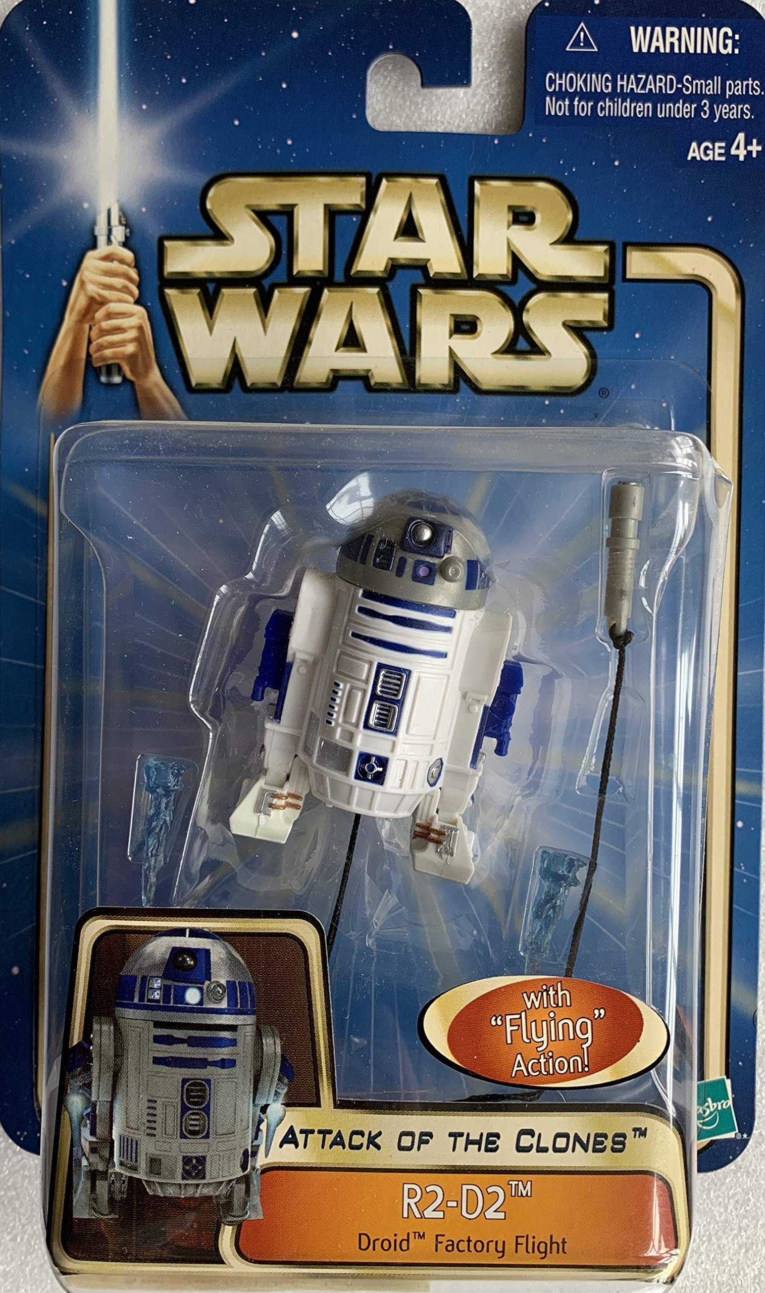 Hasbro Star Wars Attack of the Clones R2-D2 Factory Flight Figure