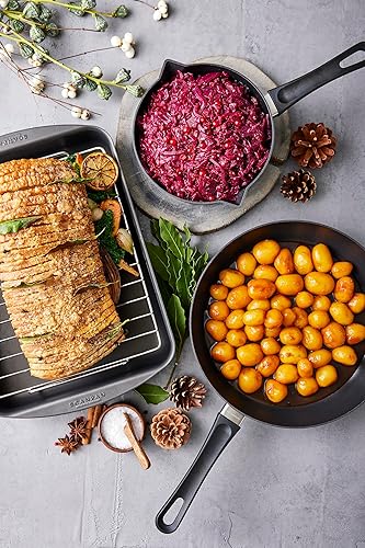 Miniatura 4 de Scanpan Sartén clásica de 325 cuartos de galón con tapa para utensilios de cocina