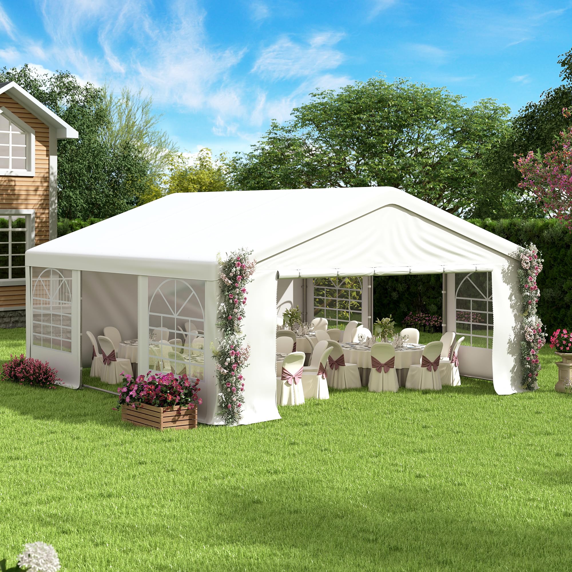 Raysfung 20x20 Party Tent