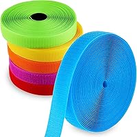 Vista 8 de Zonon 6 rollos de tiras marcadoras de alfombra, cinta de suelo para aula, marcadores de alfombra de nailon para suministros escolares, alfombra