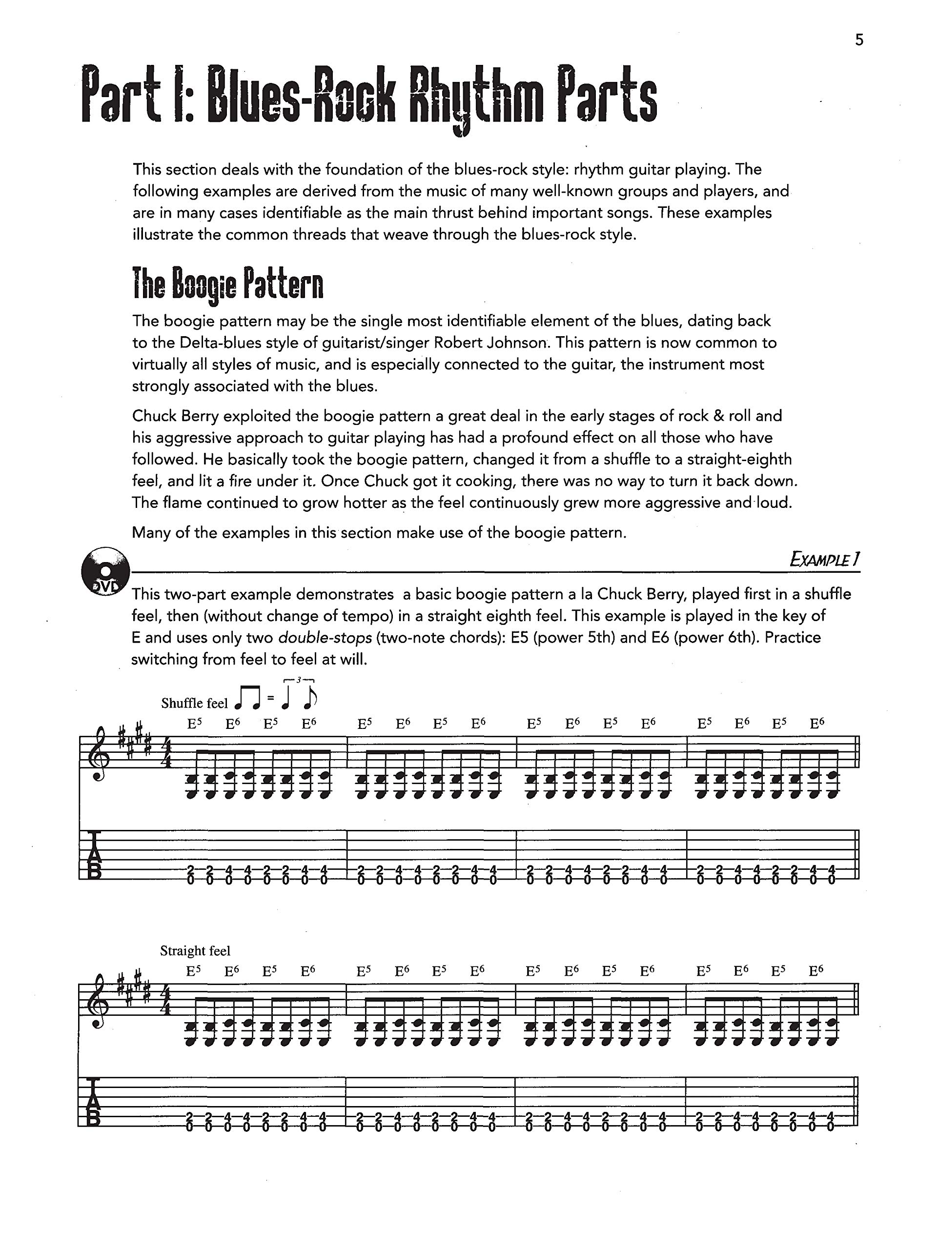 Real Blues-Rock Guitar: Revised Edition of Real Rock Guitar with 2 DVDs