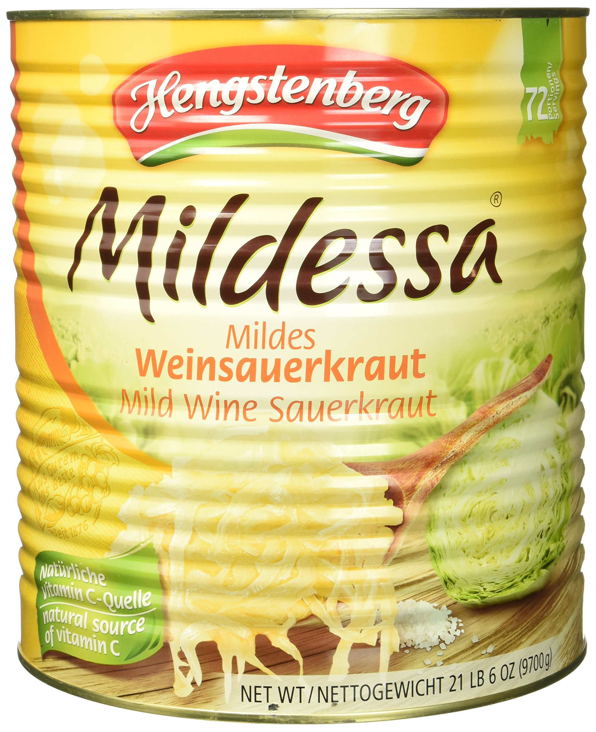 Hengstenberg Weinsauerkraut Mildessa 9,7 kg