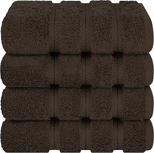 Miniatura 368 de American Soft Linen - Juego de 4 toallas de baño, 100% de algodón turco de 27 x 54 pulgadas, toallas de baño extragrandes, toallas para ducha