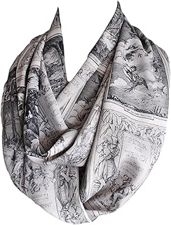 Etwoa Peter Pan and Wendy Book Infinity Scarf J.M. Barrie