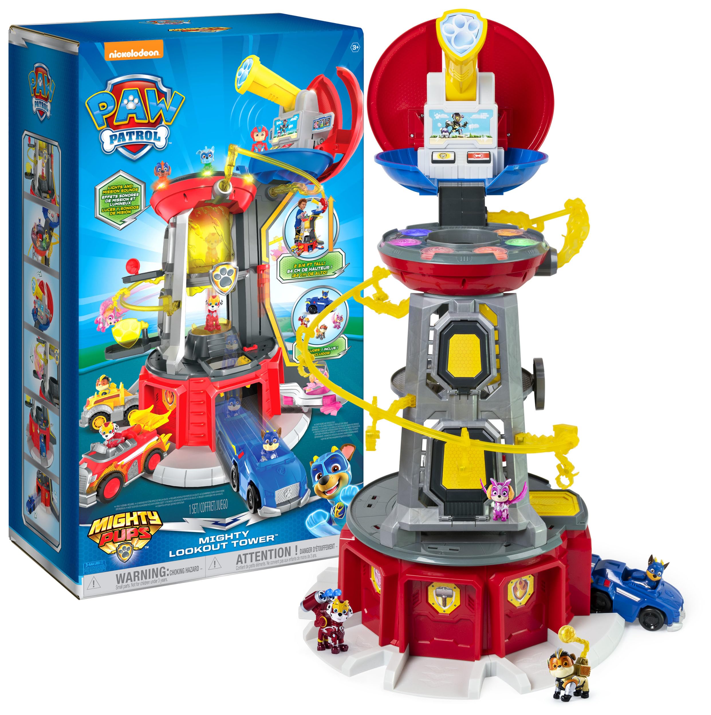 Amazon.co.jp: パウ・パトロール Mighty Lookout Tower マイティ