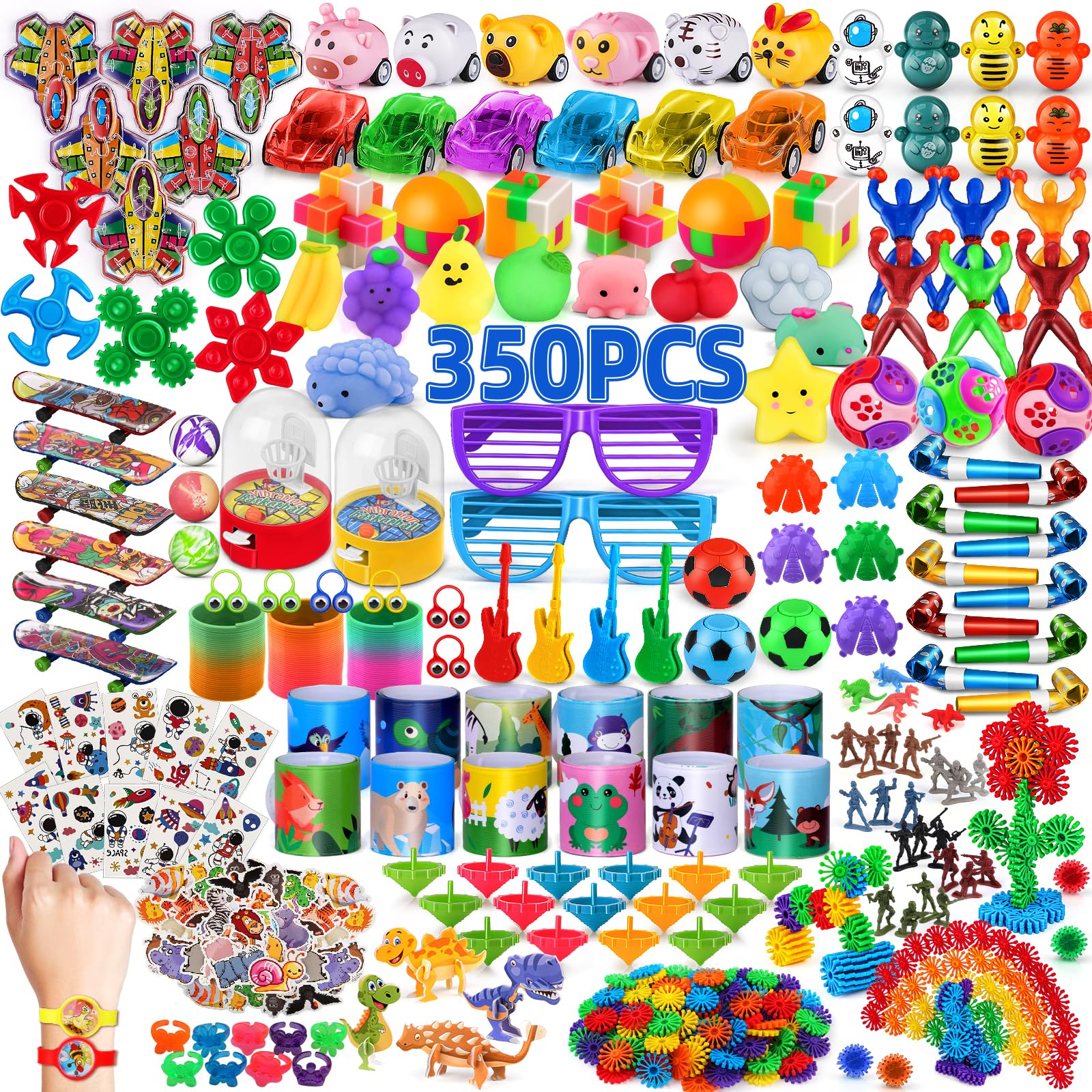 YSWOVUO Cadeau Anniversaire Enfants Invites, 30 Pièces ini Surligneur pour Enfants, Articles de