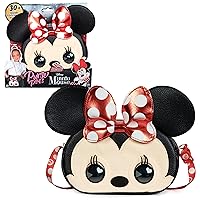 Purse Pets Disney Minnie Mouse – Borsa a Tracolla interattiva Che Diventa Viva con