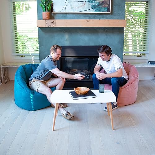 Miniatura 95 de Big Joe Milano Outdoor - Puf para exteriores, color blanco marino Cuero Montana Negro,Smartmax negro,Caribou,Carmel Montana Cuero,Blazer de