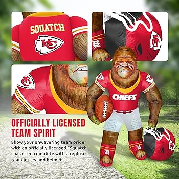 TENDERLOIN CHIEFS フーディ 16号 Amazon.com: Kansas City Chiefs Inflatable Bigfoot Sasquatch Team