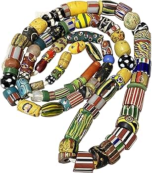 アンティーク　 トレードビーズネックレス 91GVmJI71AL._AC_AC_SY350_QL65_.jpg