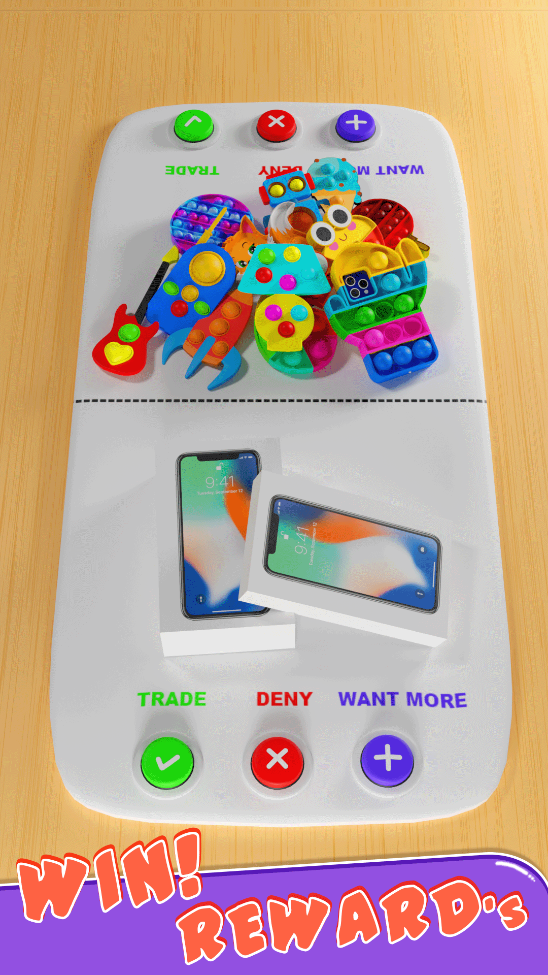 Fidget Toys Trading 3D Antistress Trading for