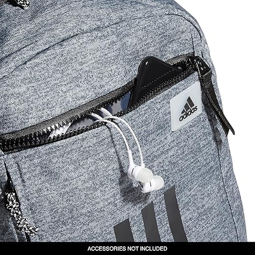 Miniatura 3 de adidas Mochila League Three Stripe 2, Jersey Onix GrisNegro, talla única , Mochila League Three Stripe 2