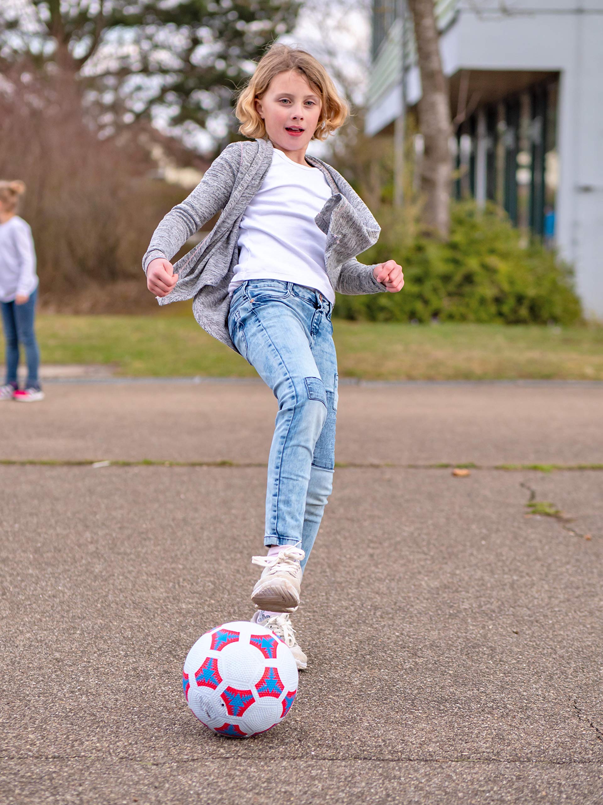 Betzold Schulhof-Fußball - Größe 5 hochwertige Fußballbälle für Schule und Verein Indoor Outdoor