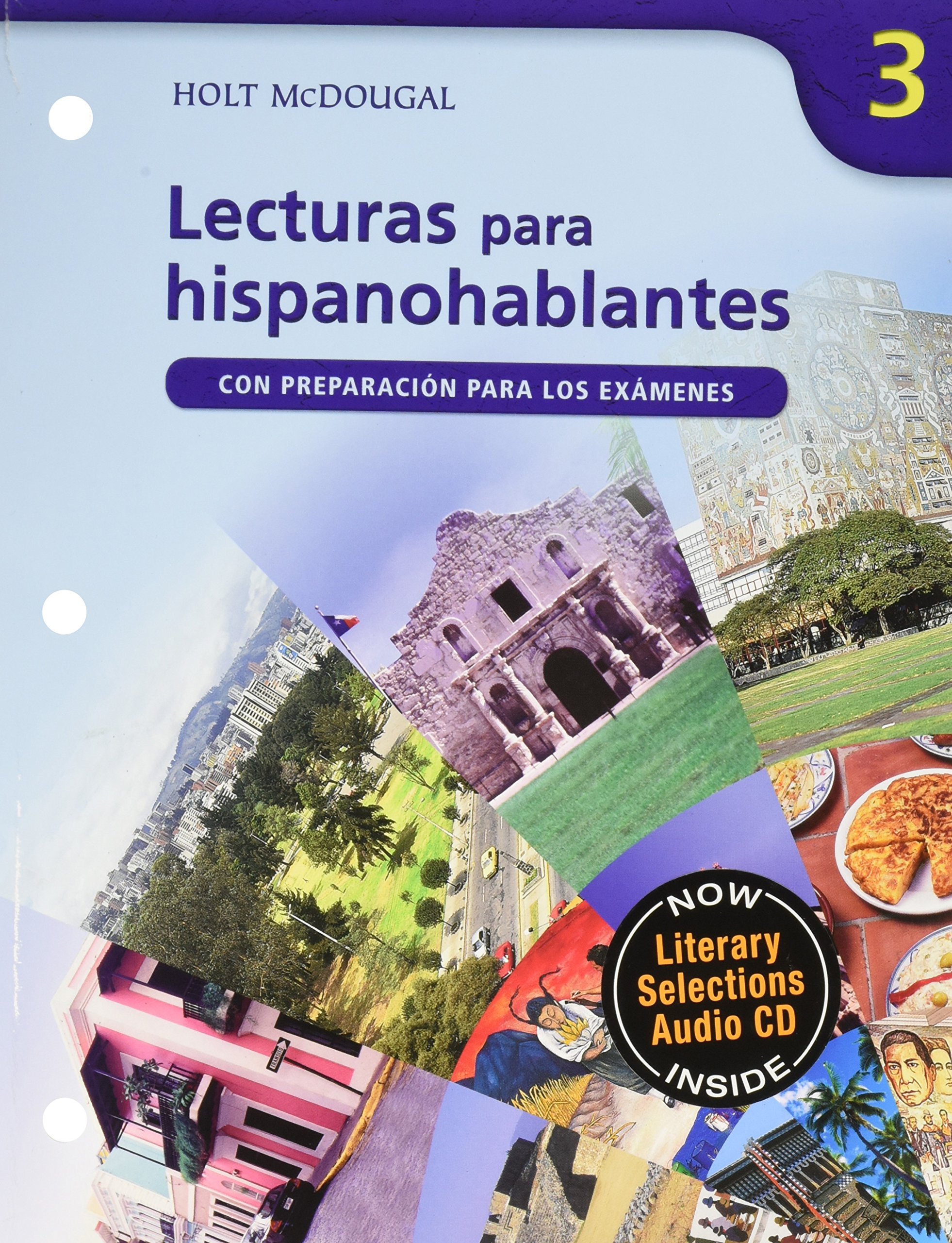 !Avancemos!: Lecturas para hispanohablantes (Student) with Audio CD Level 3 (Spanish Edition)