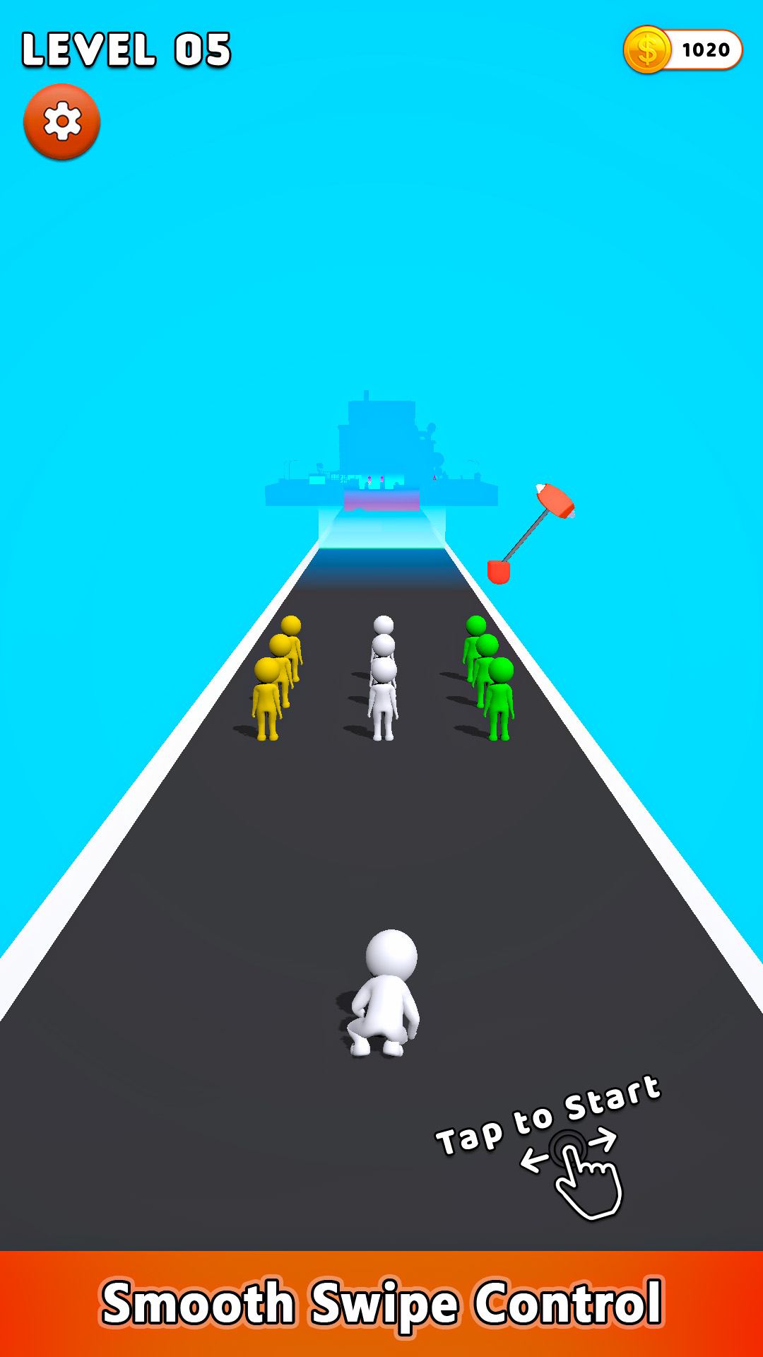Color Runners Rush 3D: Collect & Match Same Colors to Build Runner Team ...