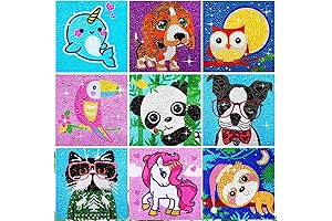 5D Rhinestone Painting Kit Unleashes Creative Spark in Kids