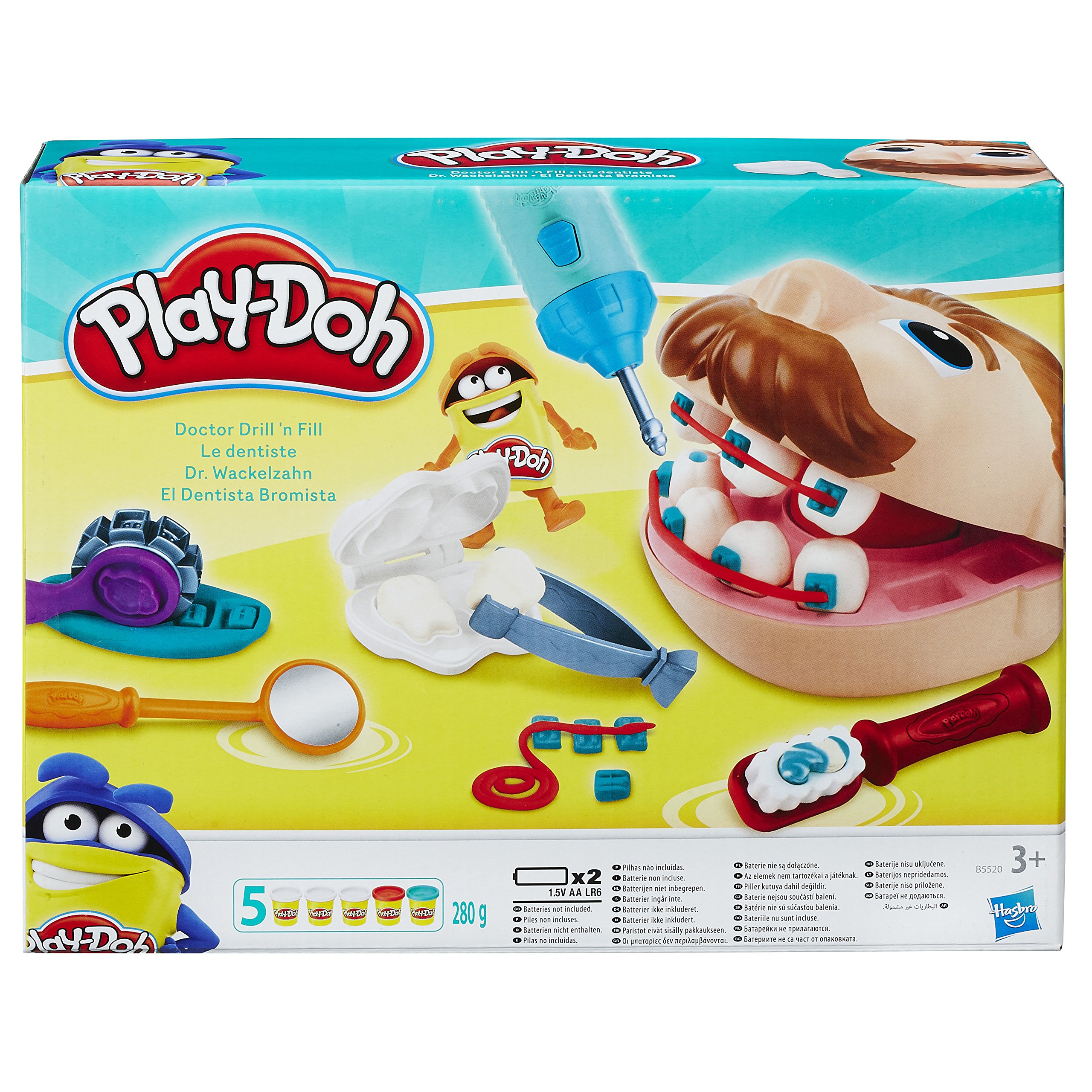 Pate A Modeler Play-Doh Drill N Fill Dentist Assorted Toys