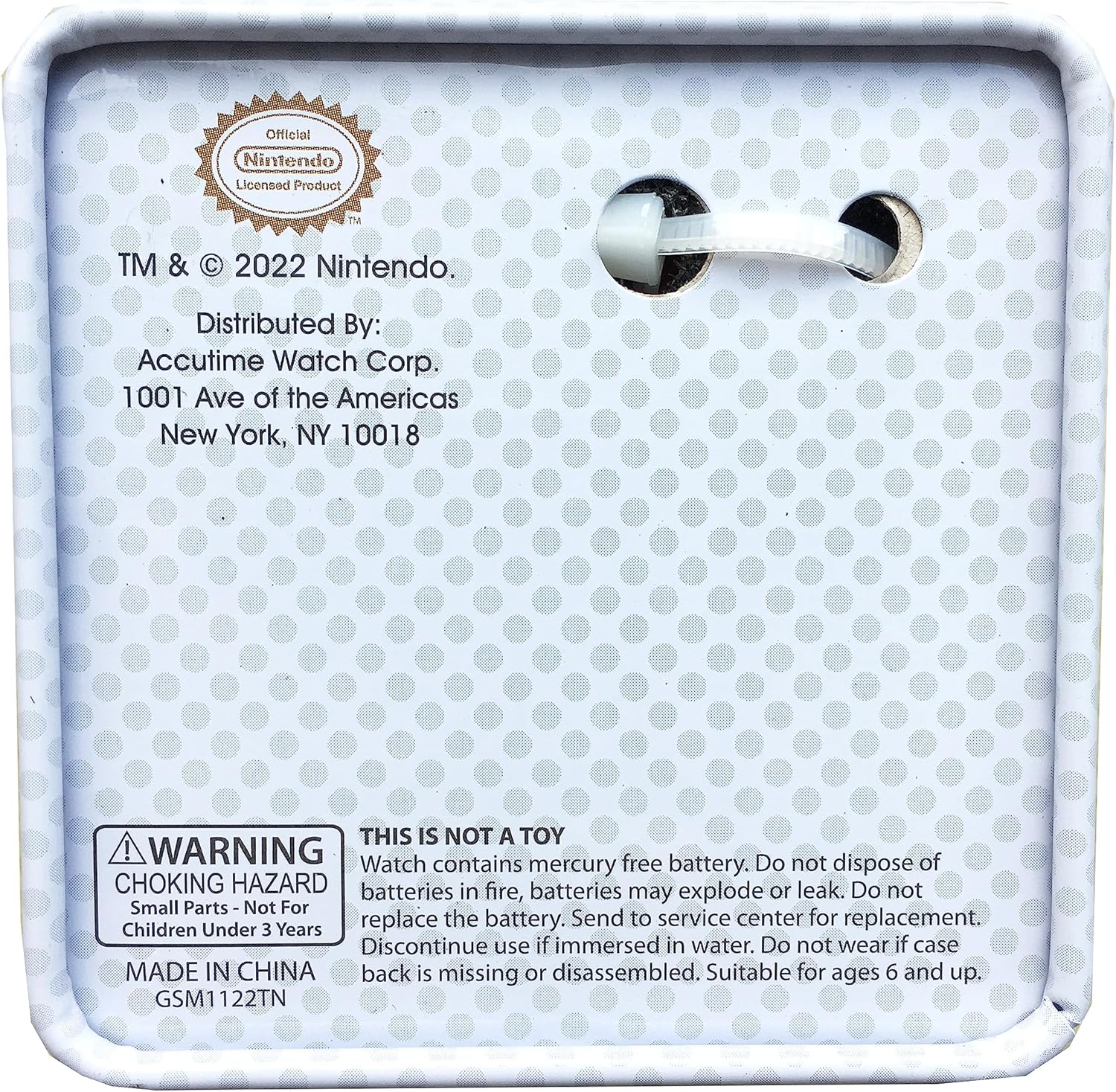 Accutime Kids Nintendo Super Mario Digital Flashing LCD Quartz Childrens Wrist Watch for Boys, Girls, Toddlers with Black Color Strap (Model: GSM4195AZ) - Image 8