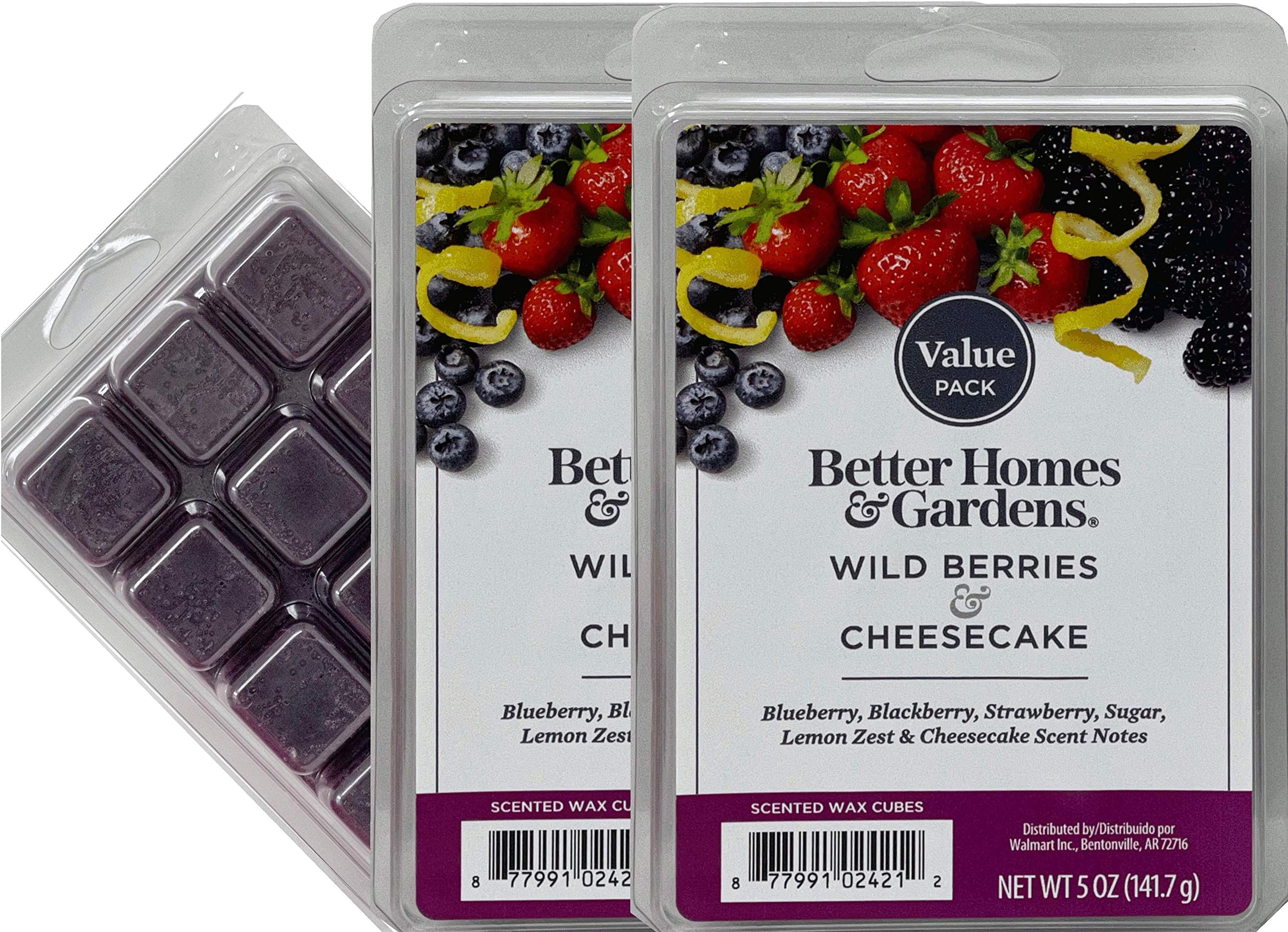 Better Homes and Gardens Wild Berry Cheesecake Wax Cubes