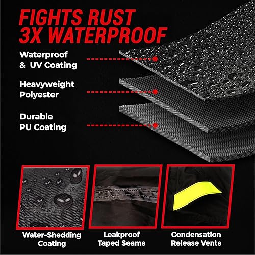 Miniatura 5 de Badass Moto Ultimate Can Am Spyder Cover RT Limited, 2020-2025 Sea to Sky. Compatible con accesorios Can-Am Spyder RT, duradero, para todas las