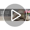 Image of Bodhi House Premium 18-Piece Stoneware Dinner Set Serving for 6 - Handcrafted Ceramic Plates, Bowls & Serving Bowls | Microwave & Dishwasher Safe | Elegant Modern Tableware Crockery Petal Pink