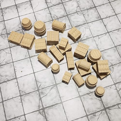 Miniatura 5 de Extruded Gaming Cajas de pino barriles y cofres